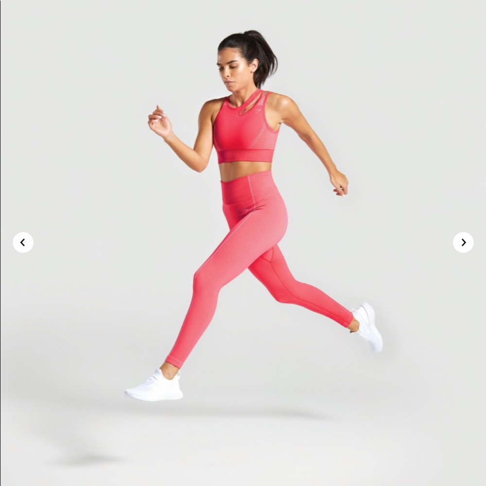 Gymshark ultra seamless leggings and sports bra